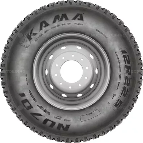 Кама NU 701 315/80 R22,5 156/150K (Универсальные)