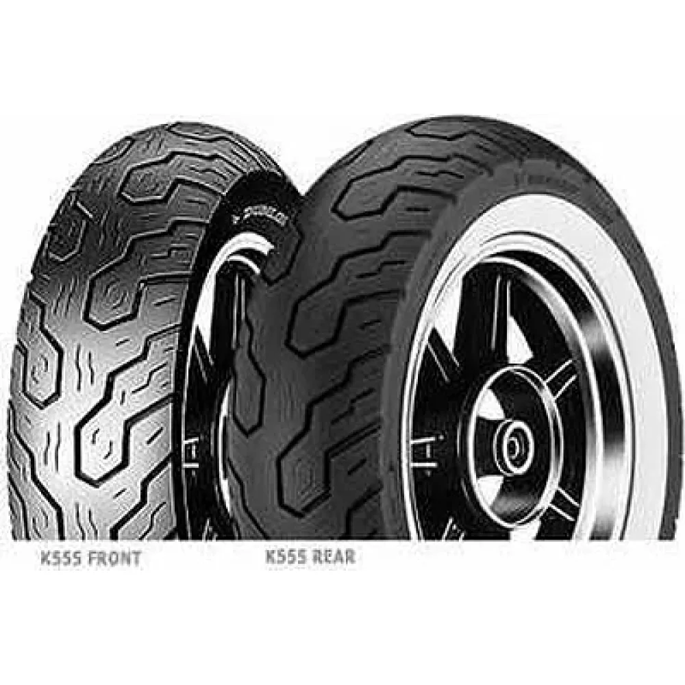 Dunlop K555 170/80 R15 77S (Задняя)