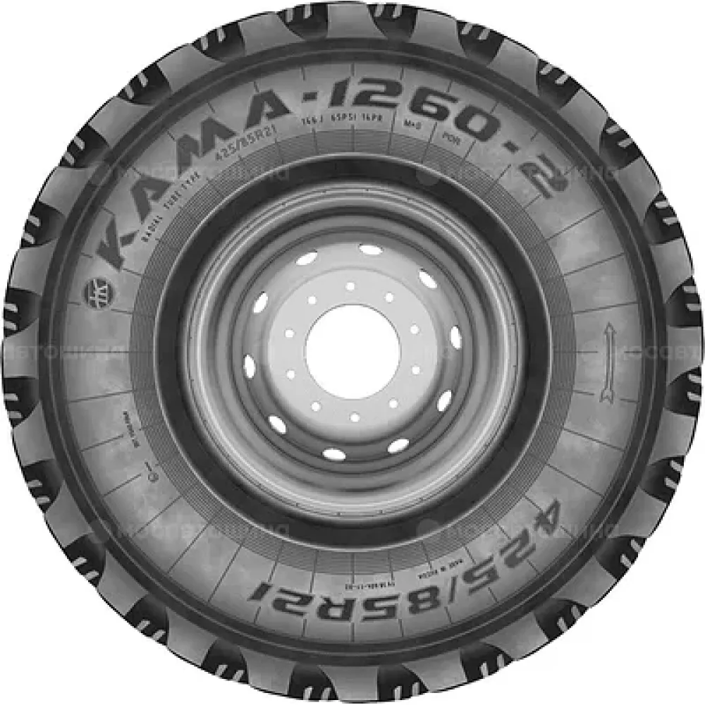 Кама 1260-2 425/85 R21 146J PR14 (Универсальные)