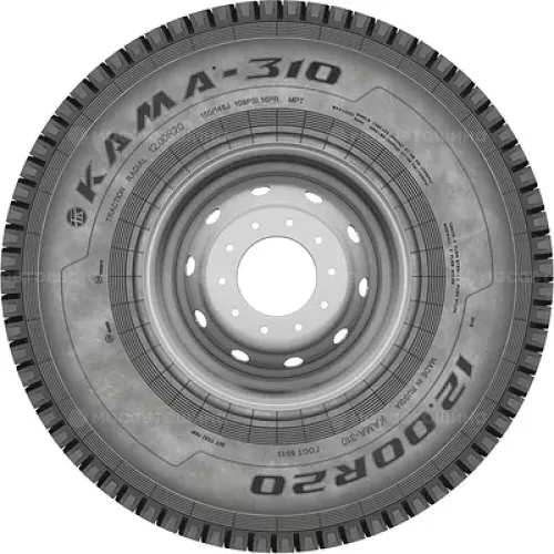 Кама 310 11x20 150/146K PR16 (Ведущая ось)